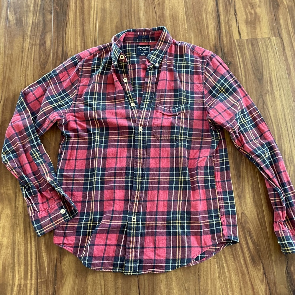 Slim Plaid AF Men’s Shirt
